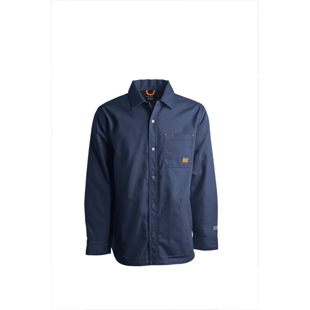 8 SERIES LINED SHIRT JACKET - 410-Navy | Timberland PRO TB0A1VBT