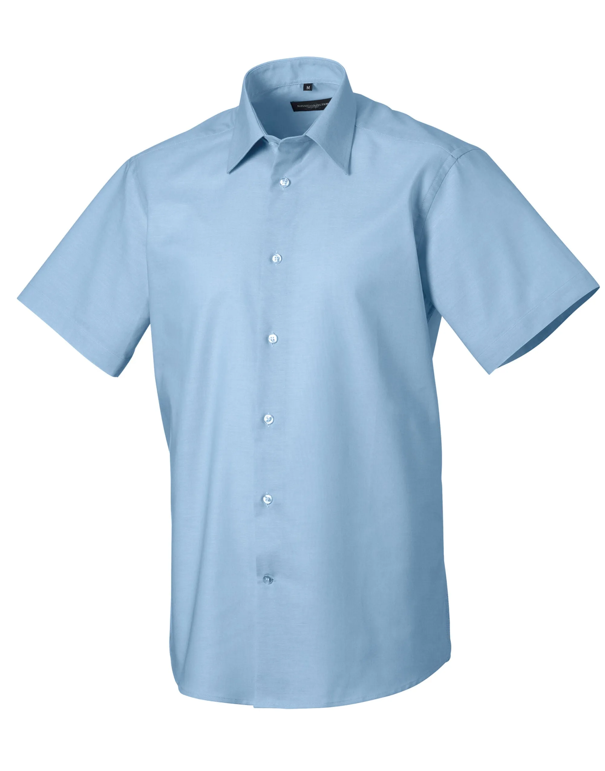 923M Russell Collection Mens SS Tailor Oxford