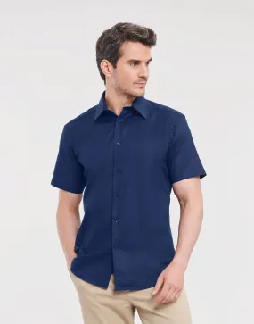 923M Russell Collection Mens SS Tailor Oxford