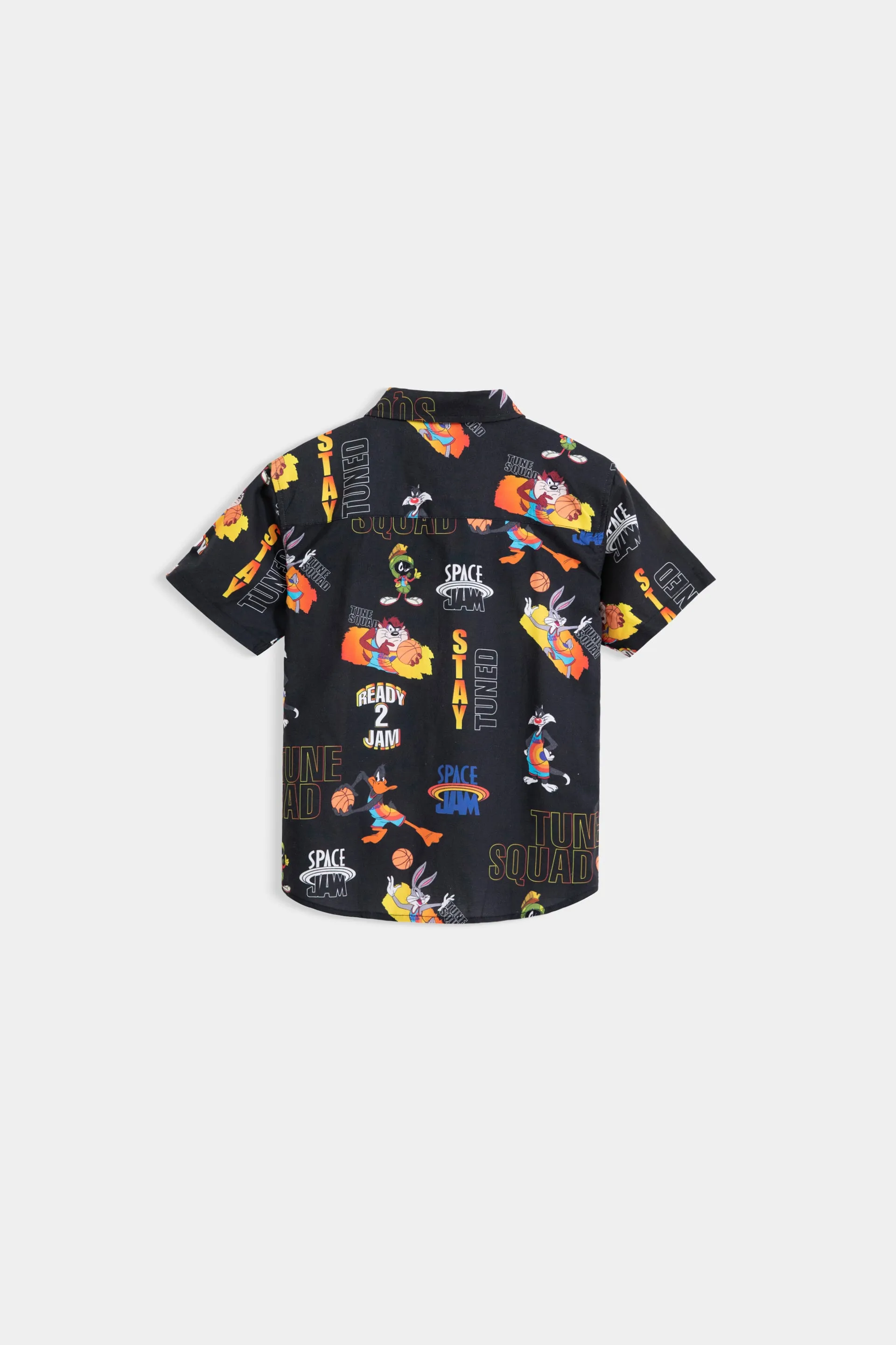 All-Over Character Print Shirt