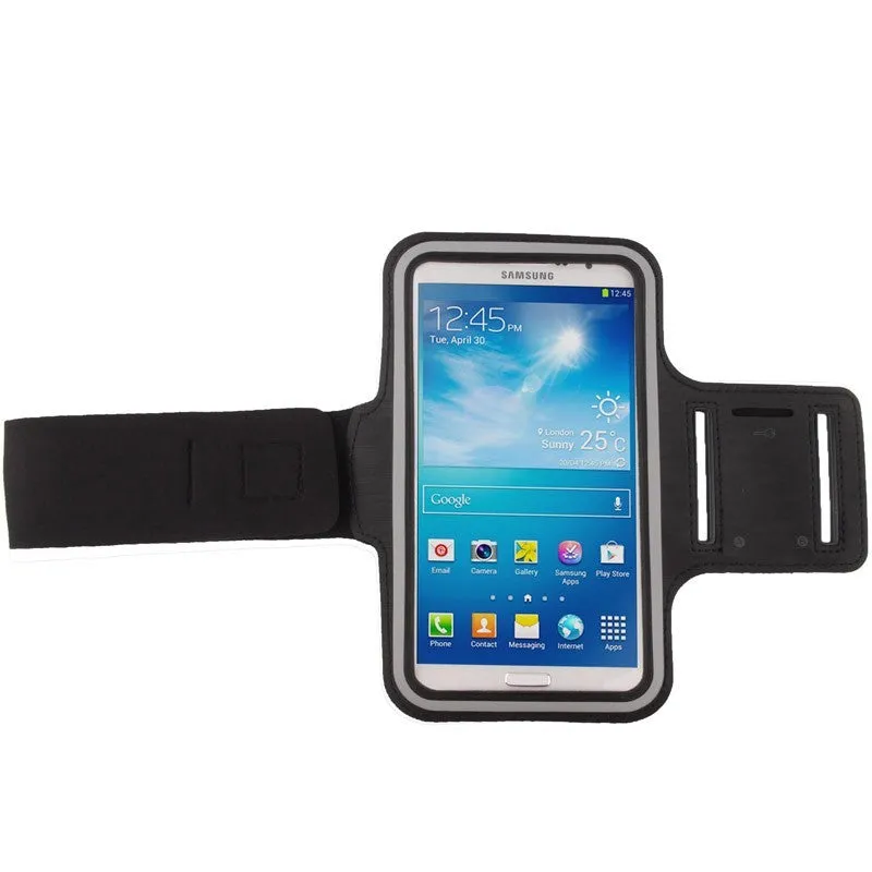 Armband Professional Cover Neoprene Waterproof Wraparound Sport with Buckle for SHARP AQUOS SENSE3 LITE (2019) - Black