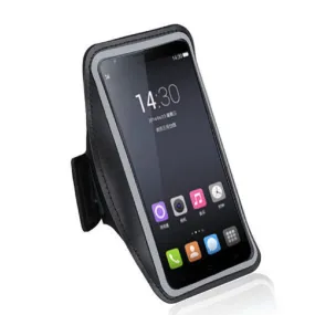 Armband Professional Cover Neoprene Waterproof Wraparound Sport with Buckle for SHARP AQUOS V (2019) - Black