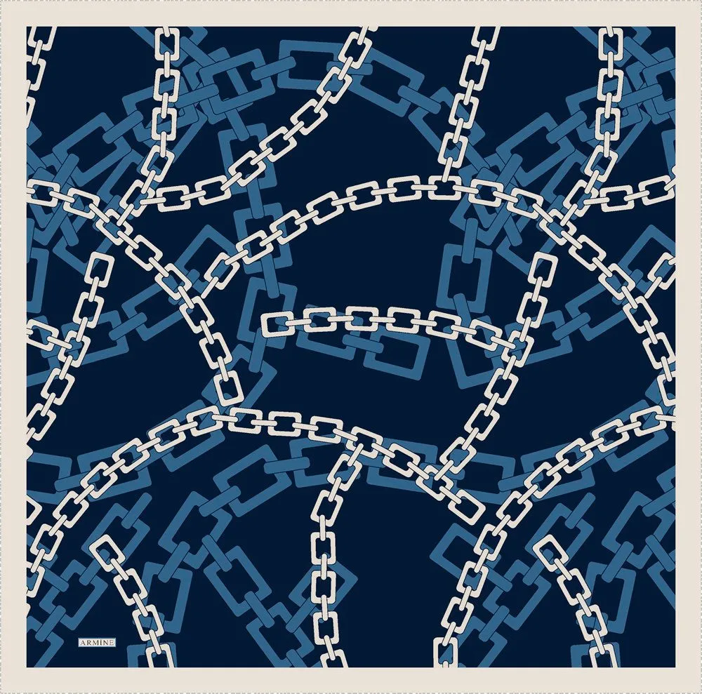 Armine Love Chain Ladies Silk Scarf No 14