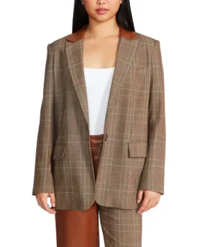 AUDREY BLAZER - CHICORY COFFEE