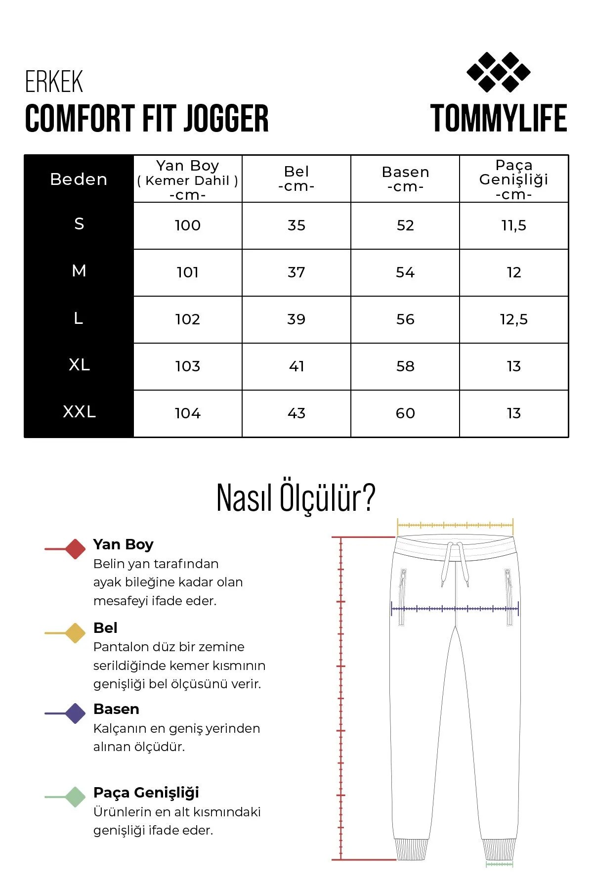 bağcikli erkek eşofman alt - 82110