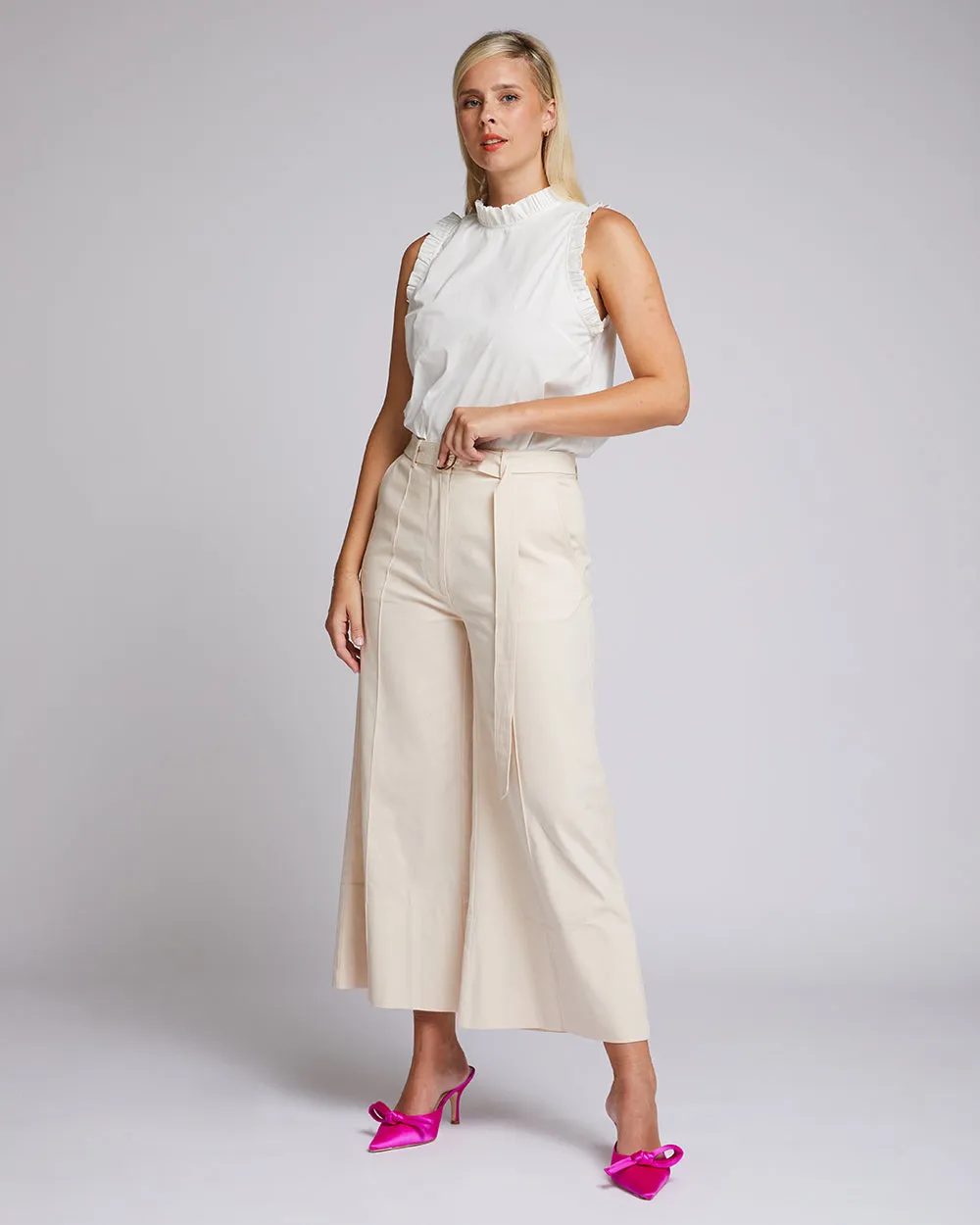 Chiara Trouser - Vanilla
