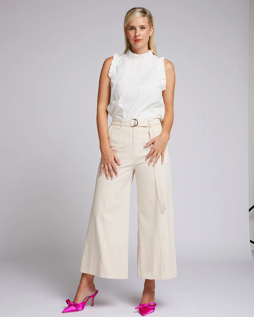 Chiara Trouser - Vanilla