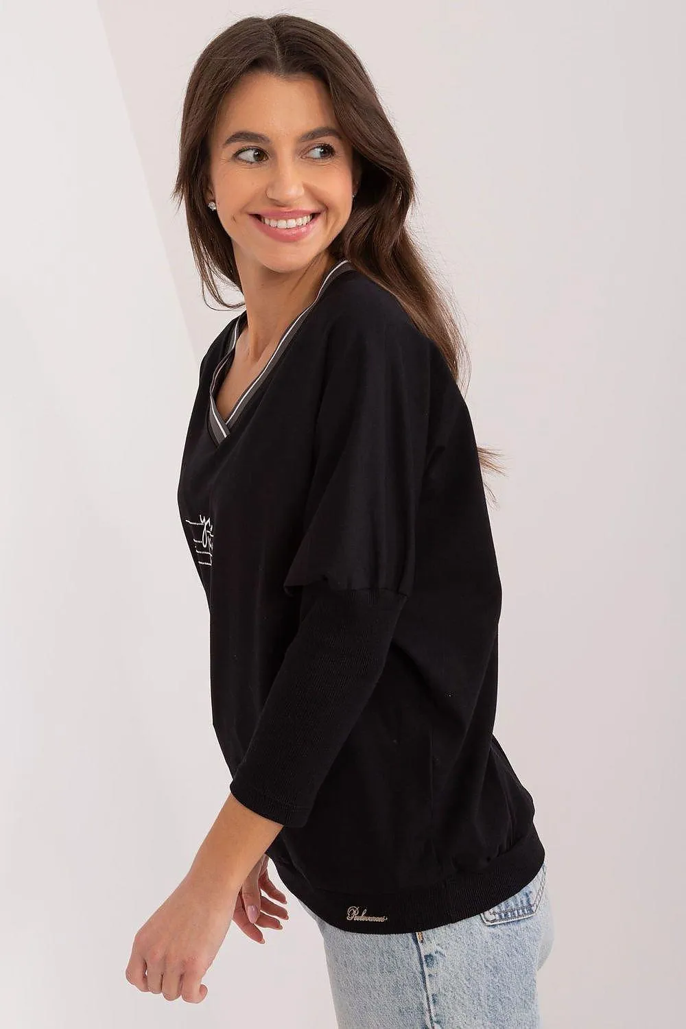 Chic Comfort Printed Cotton Top