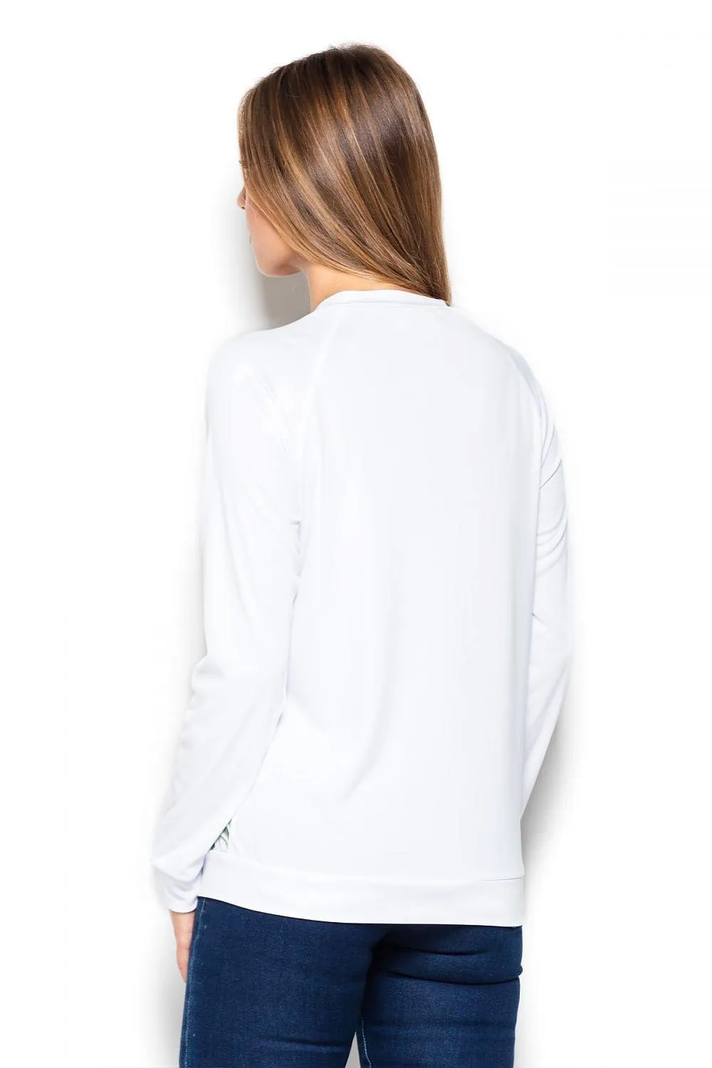 Chic Lightweight Pullover with Bold Graphic Design for Women by Katrus