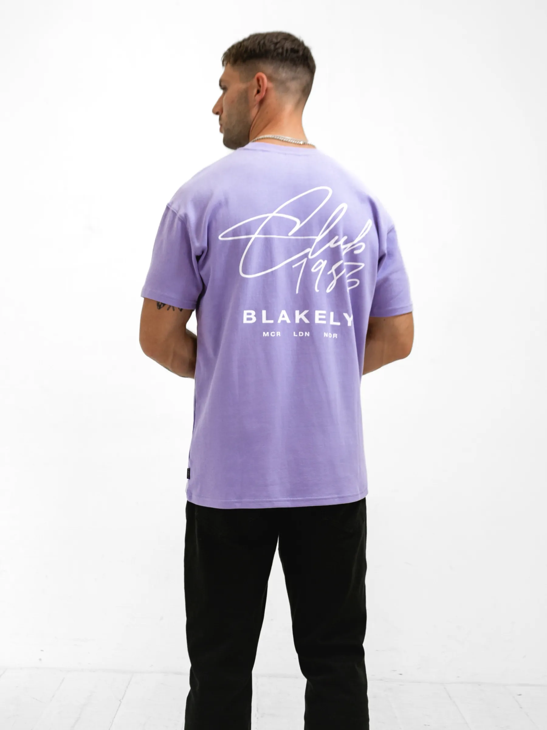 Club Relaxed T-Shirt - Violet