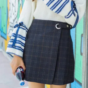 Cute Korean Woolen Skirt