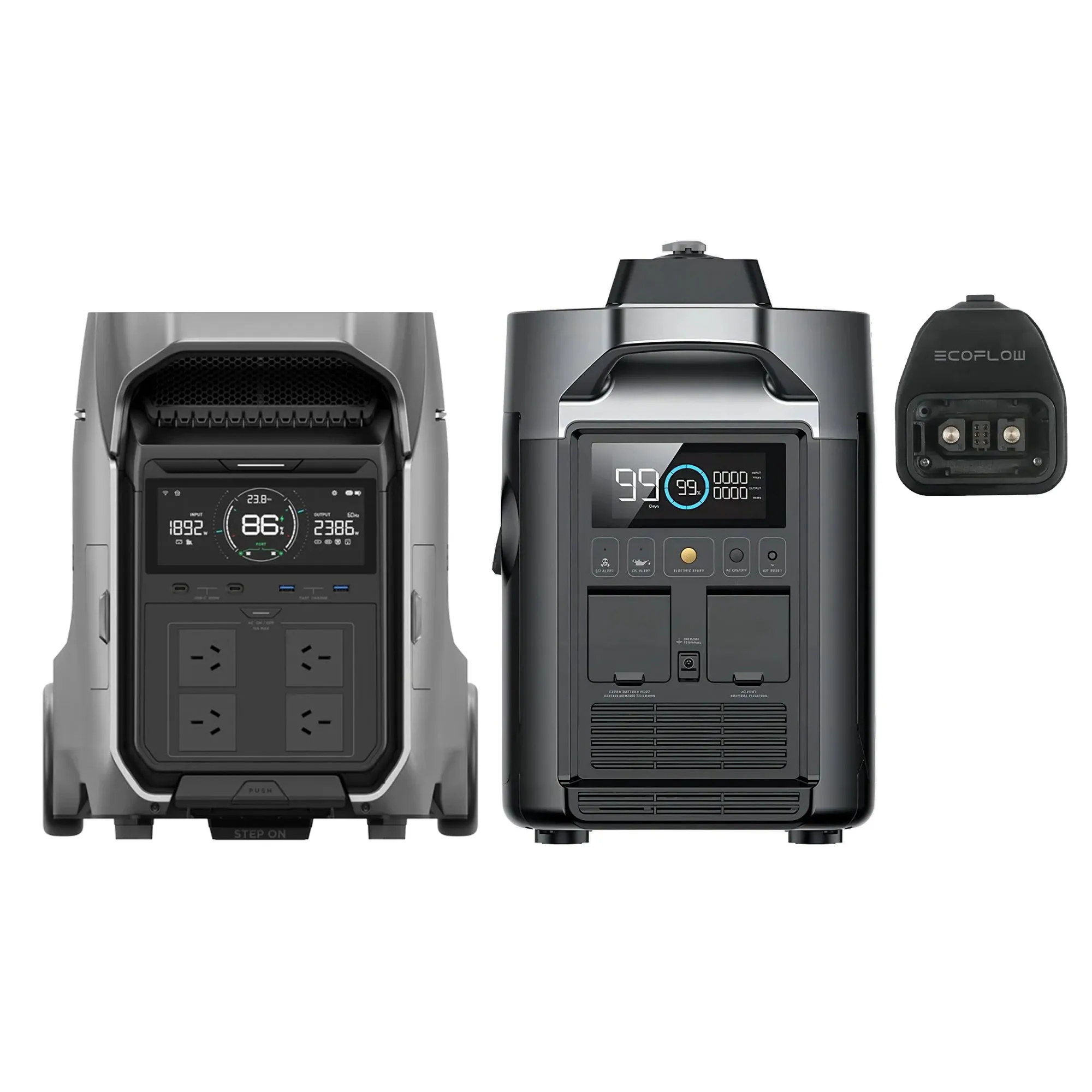EcoFlow Delta Pro 3   Duel Fuel Smart Generator   Adapter