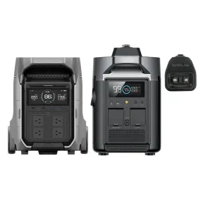 EcoFlow Delta Pro 3   Duel Fuel Smart Generator   Adapter