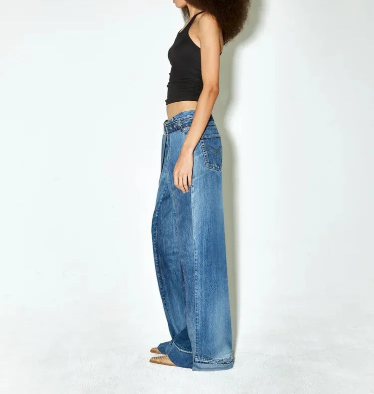 FACON JACMIN Palm Springs Denim Pants