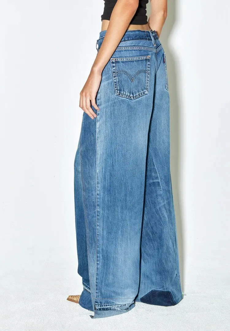 FACON JACMIN Palm Springs Denim Pants