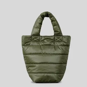 Fluffy Custom Quilted Puffer Bucket Bag-Showtown