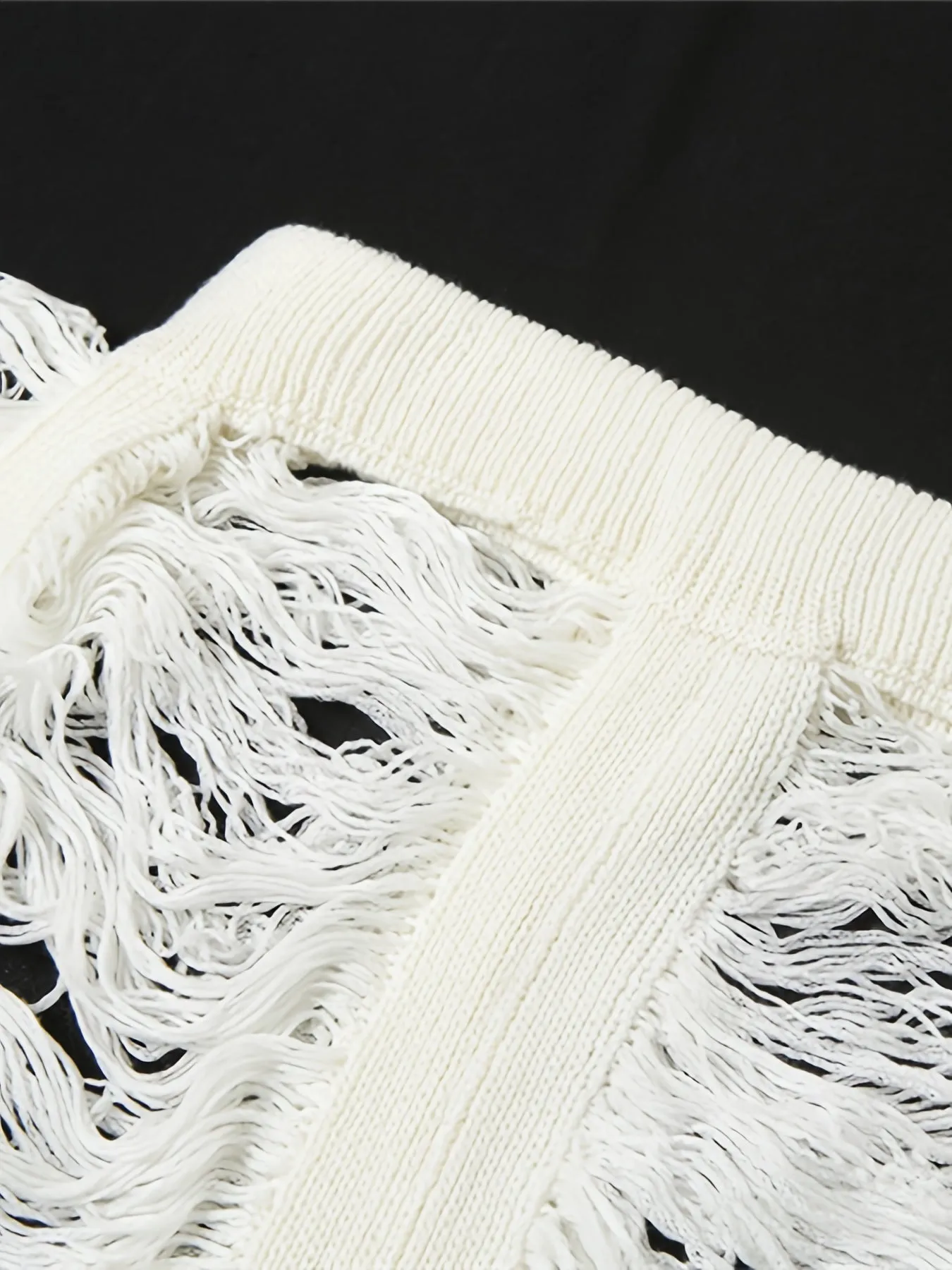 Fringe Trim - Stylish Women's Casual Pants