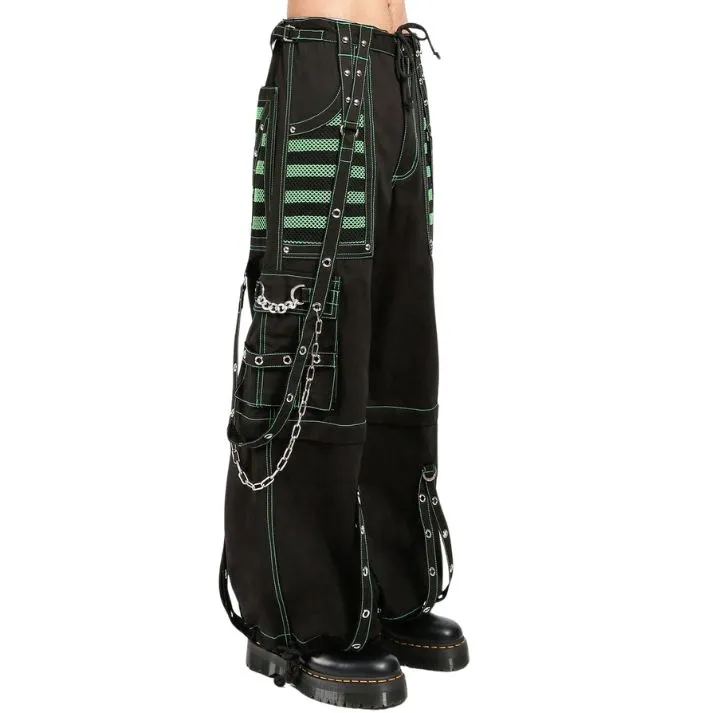 Gothic Electro Emo Pant -Black/Green