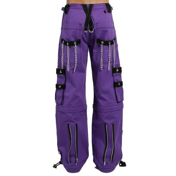 Gothic Electro Emo Pant - Purple