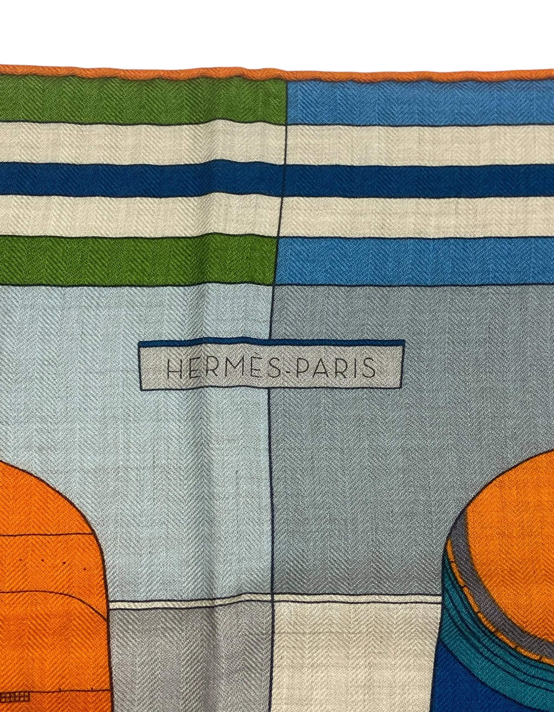 Hermes Chic, Le Sport! Cashmere Shawl