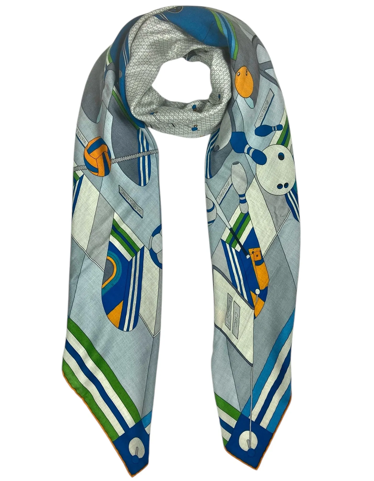 Hermes Chic, Le Sport! Cashmere Shawl