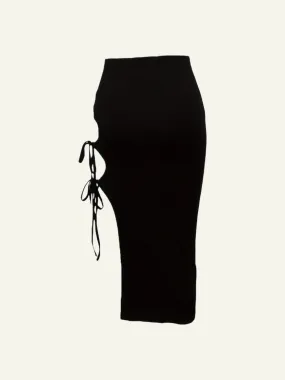 High Waist Cut Out Skirt
