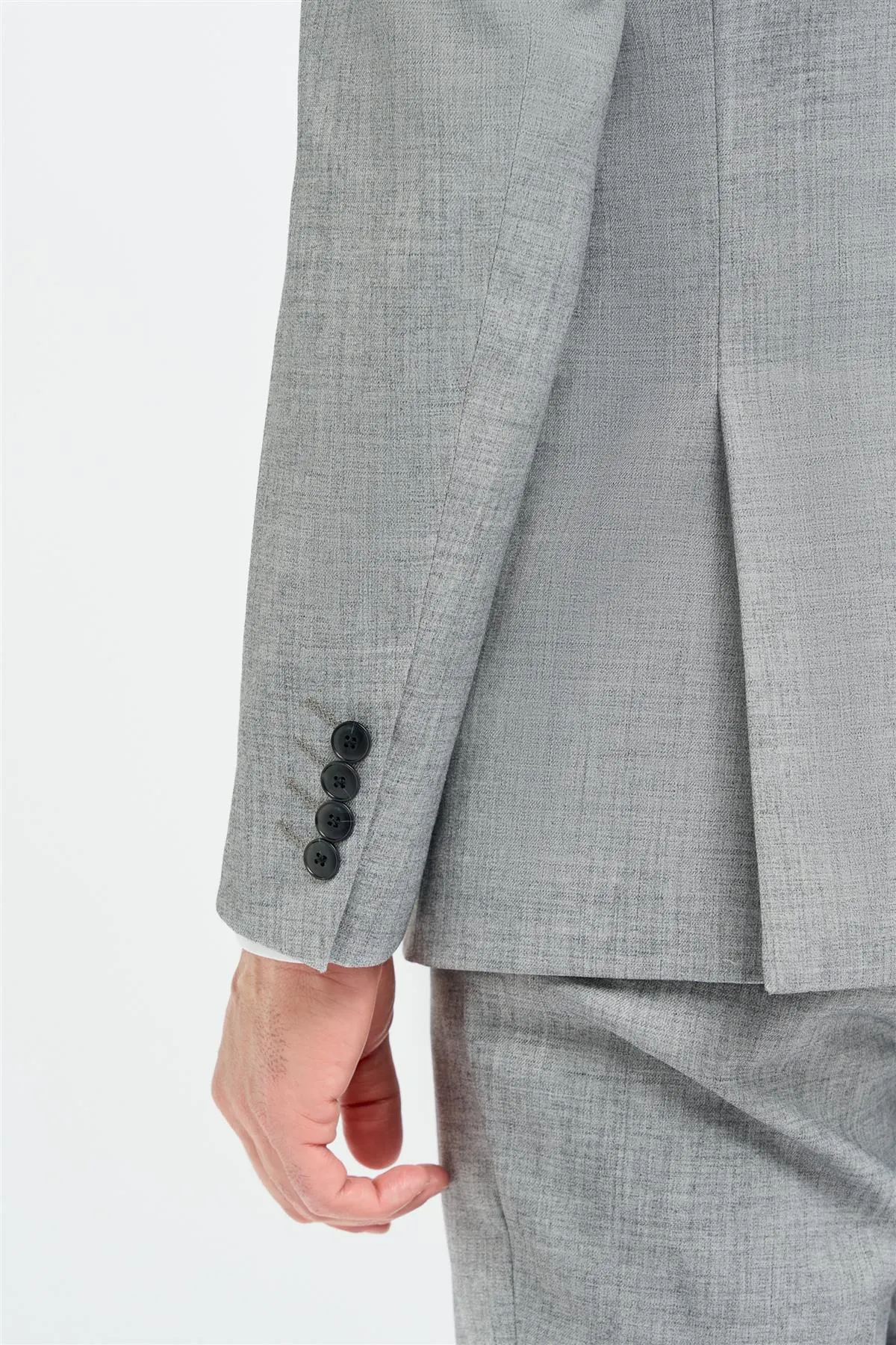 House Of Cavani Malibu tailored fit smart-casual Blazer - GREY