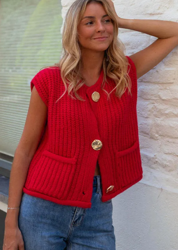 Ivyshape | Charm Chunky Knit Vest