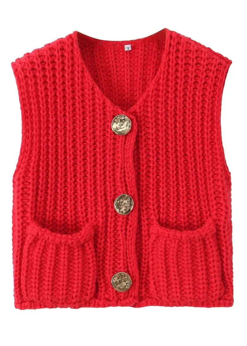 Ivyshape | Charm Chunky Knit Vest