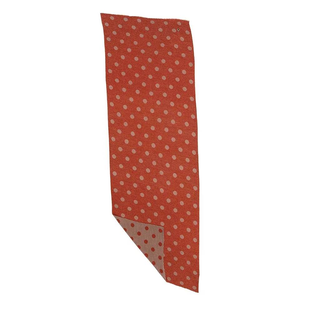 Ladies Reversible Small Spotty Patterned Scarf By Alex Max