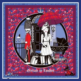 London | Silk Scarf 90