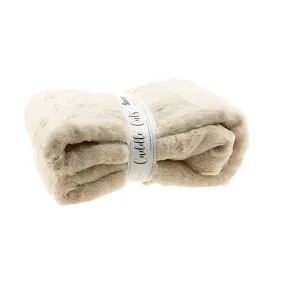 Luxe Cuddle® - Sable Eggshell 2 Yard Cut