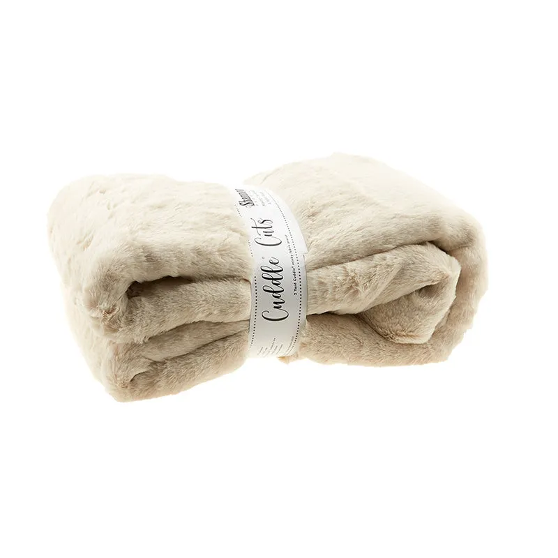 Luxe Cuddle® - Sable Eggshell 2 Yard Cut