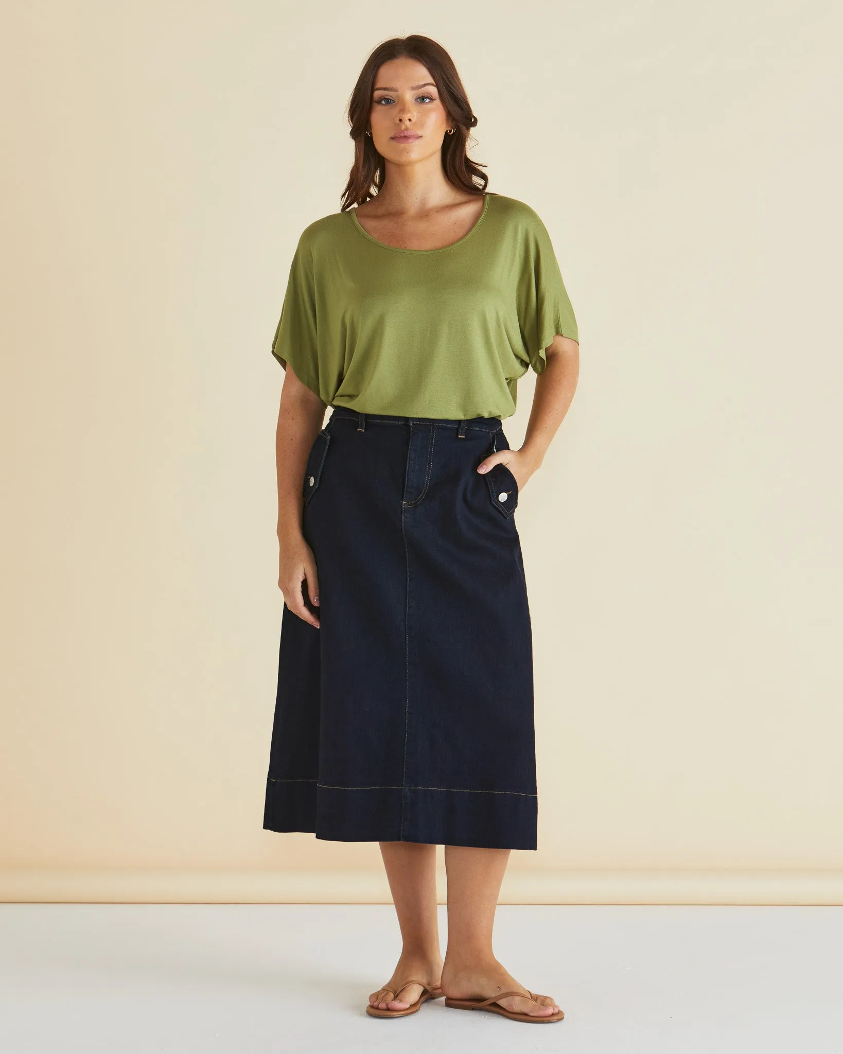 Maui Tee - Pistachio