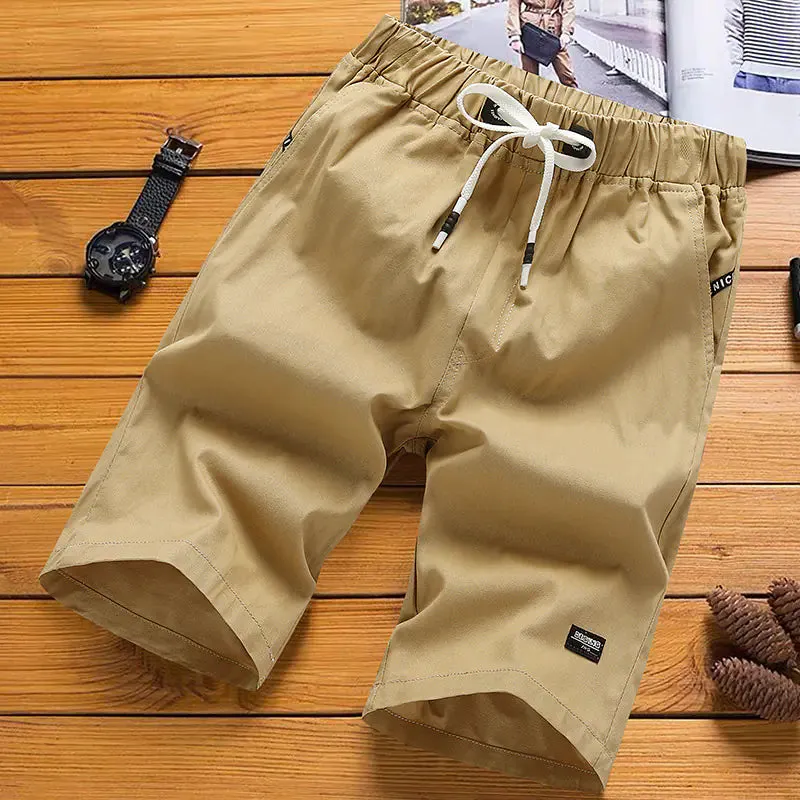 Men's Half-Length Cropped Beach Pants