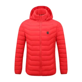 Men's heated areas warm coat jacket 133133 5XL