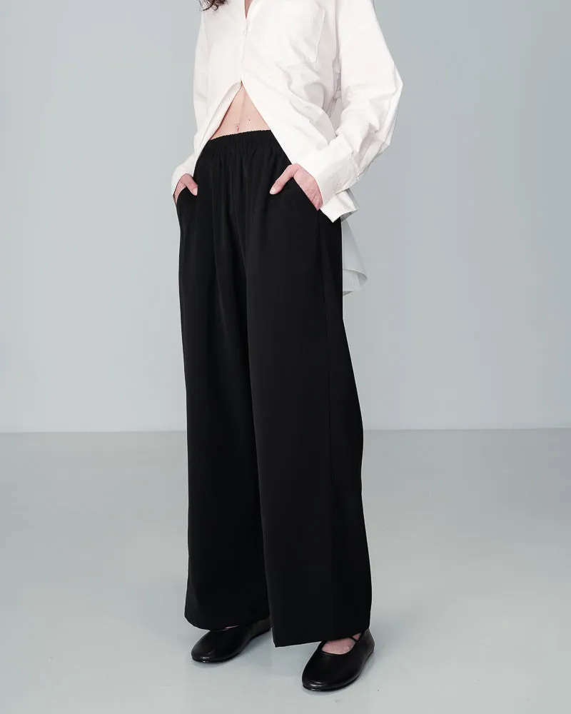 NOBLESSE Trousers ~ Ecru, Black