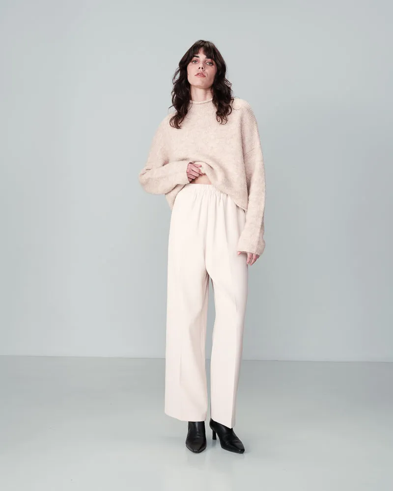 NOBLESSE Trousers ~ Ecru, Black