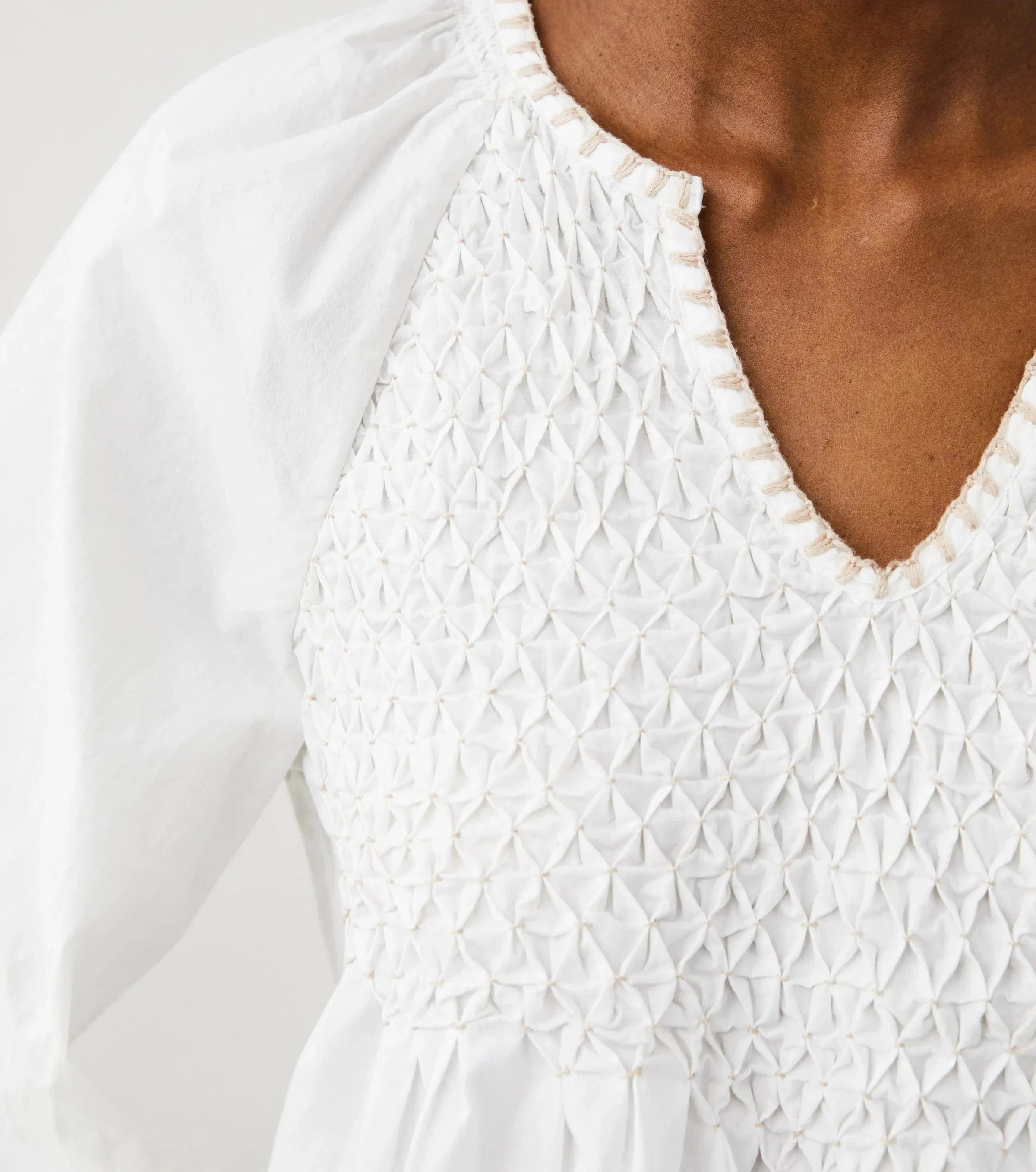 Odd Molly Kaia Blouse Light Chalk