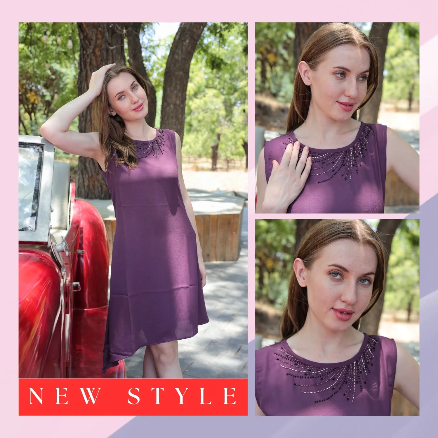 Shop Stylish Cotton Linen Dresses | Glofash
