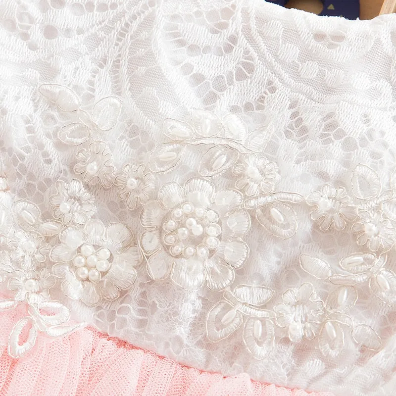 Stylish Lovely Girls' Lace Princess Dresses For Party Ceremony