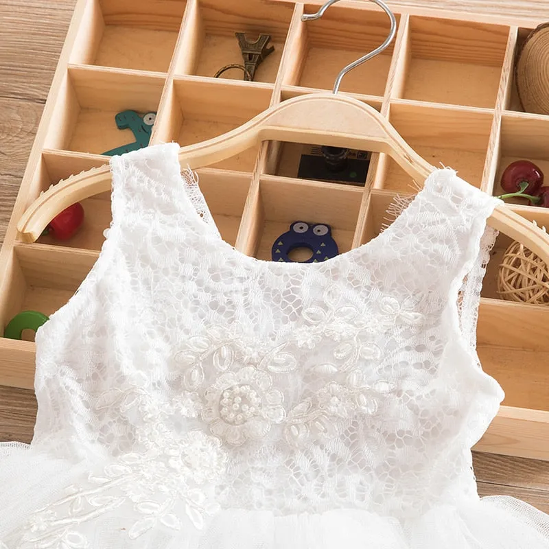 Stylish Lovely Girls' Lace Princess Dresses For Party Ceremony