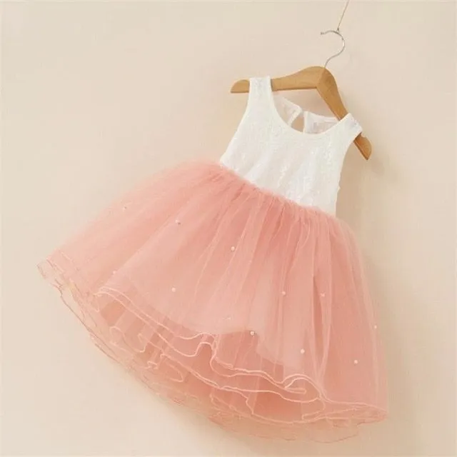Stylish Lovely Girls' Lace Princess Dresses For Party Ceremony