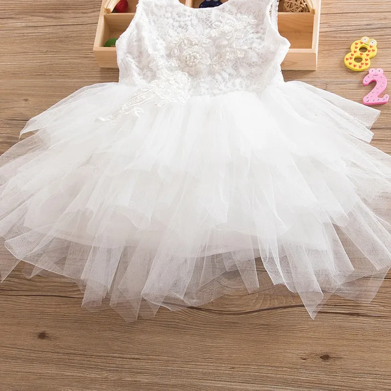 Stylish Lovely Girls' Lace Princess Dresses For Party Ceremony