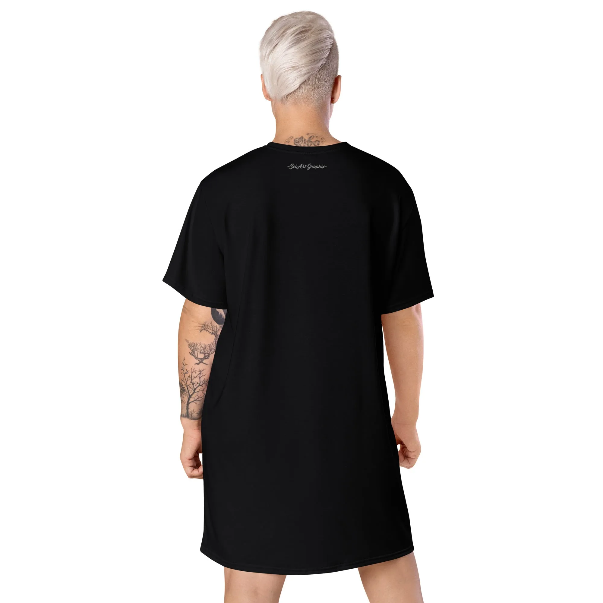 T-Shirt Dress Cell Girl