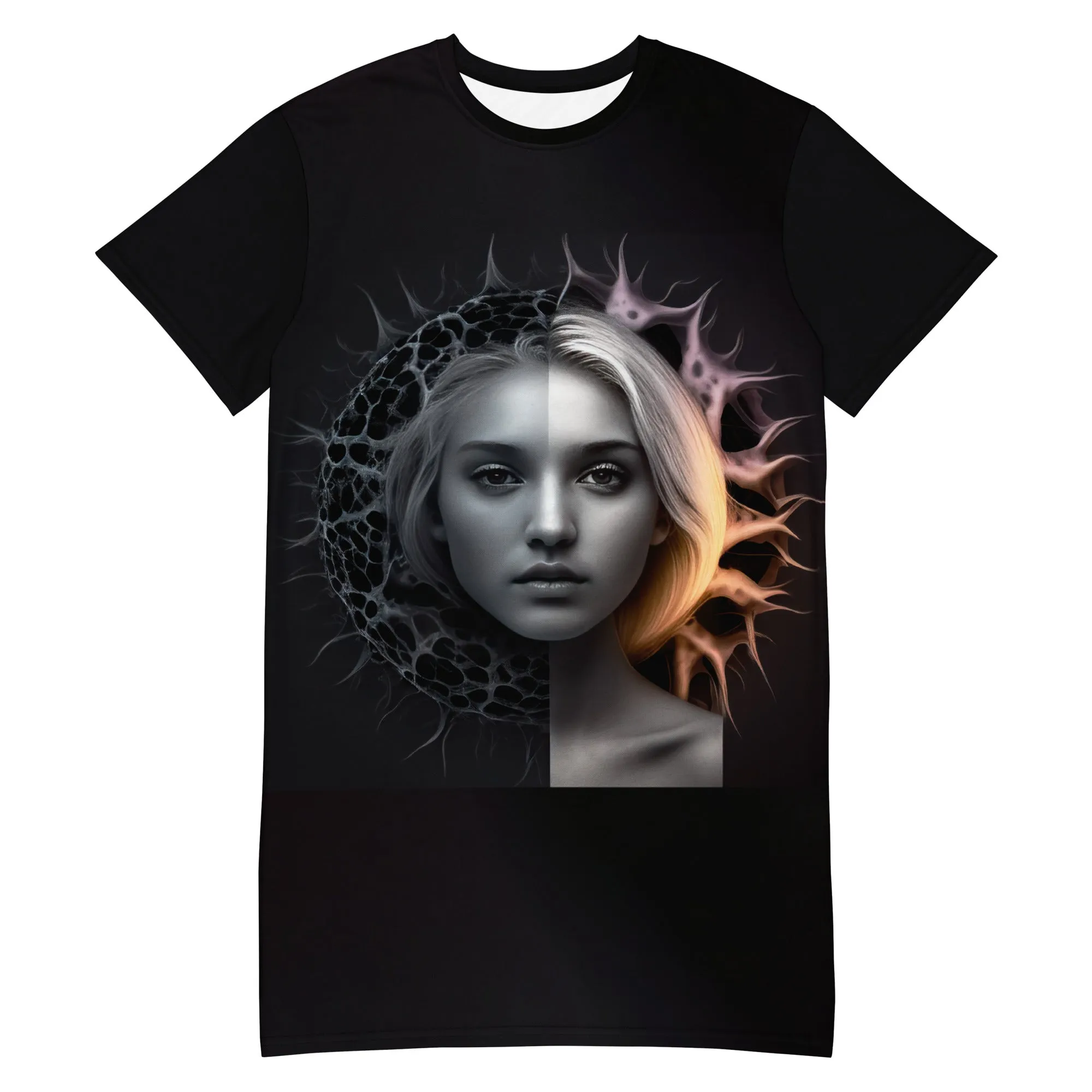 T-Shirt Dress Cell Girl