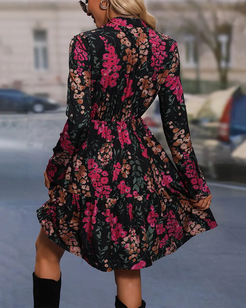 TastyHottie - Floral print stylish elegant dress