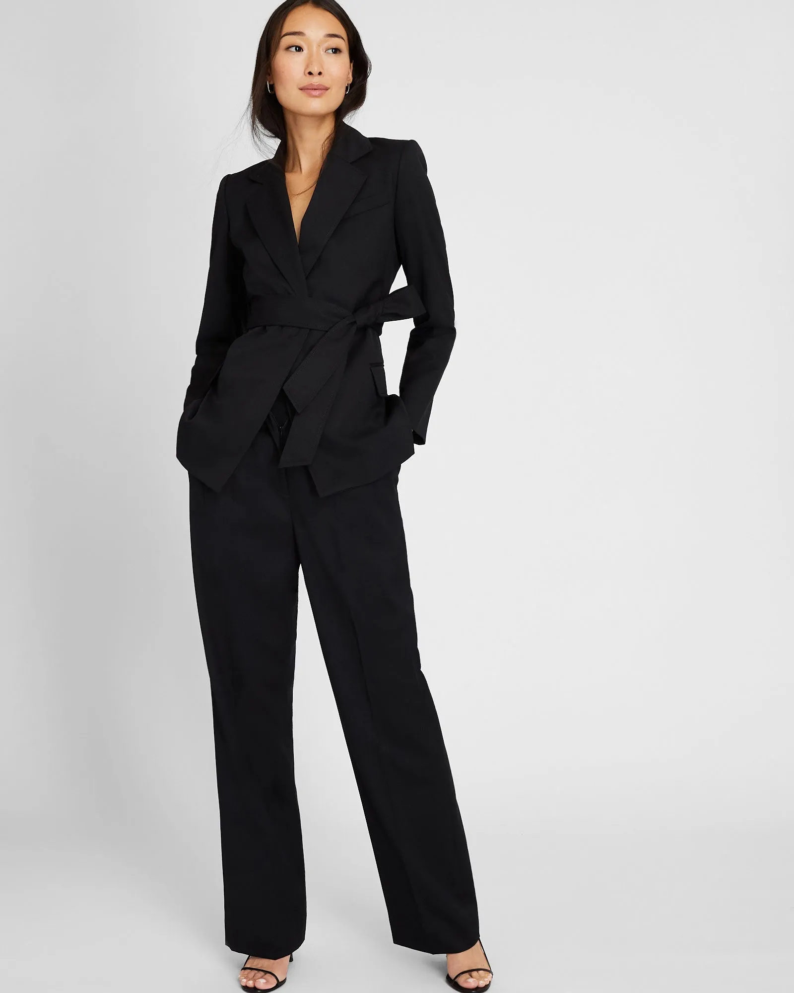 Tie Waist Blazer