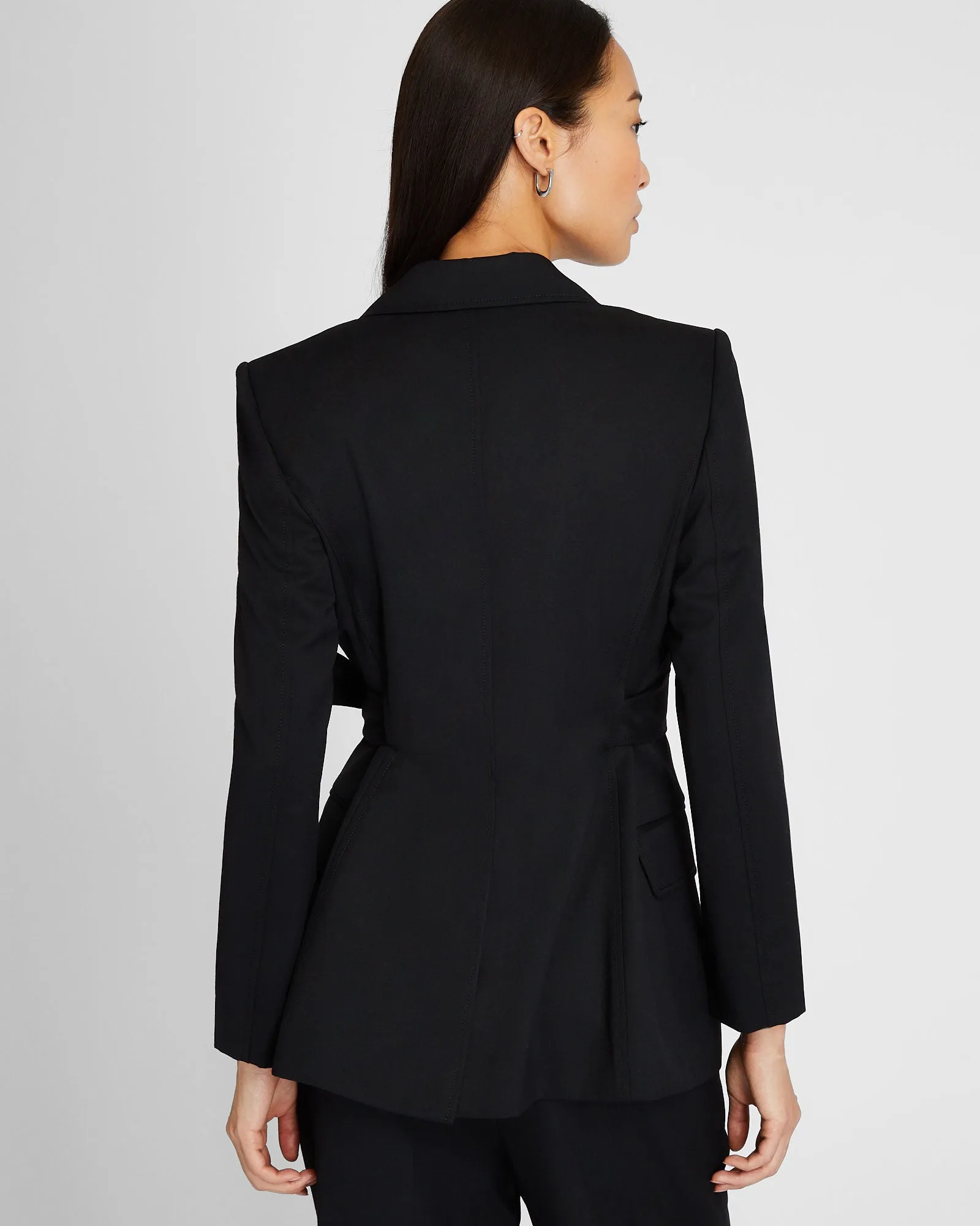 Tie Waist Blazer