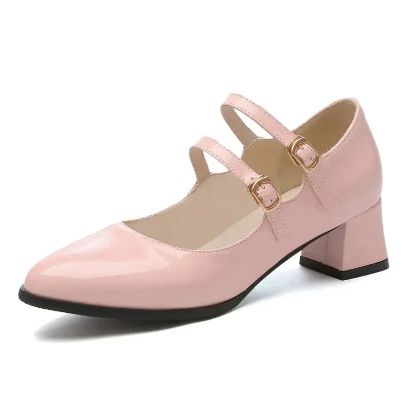 Vera | Sweet Patent Leather Mary Janes